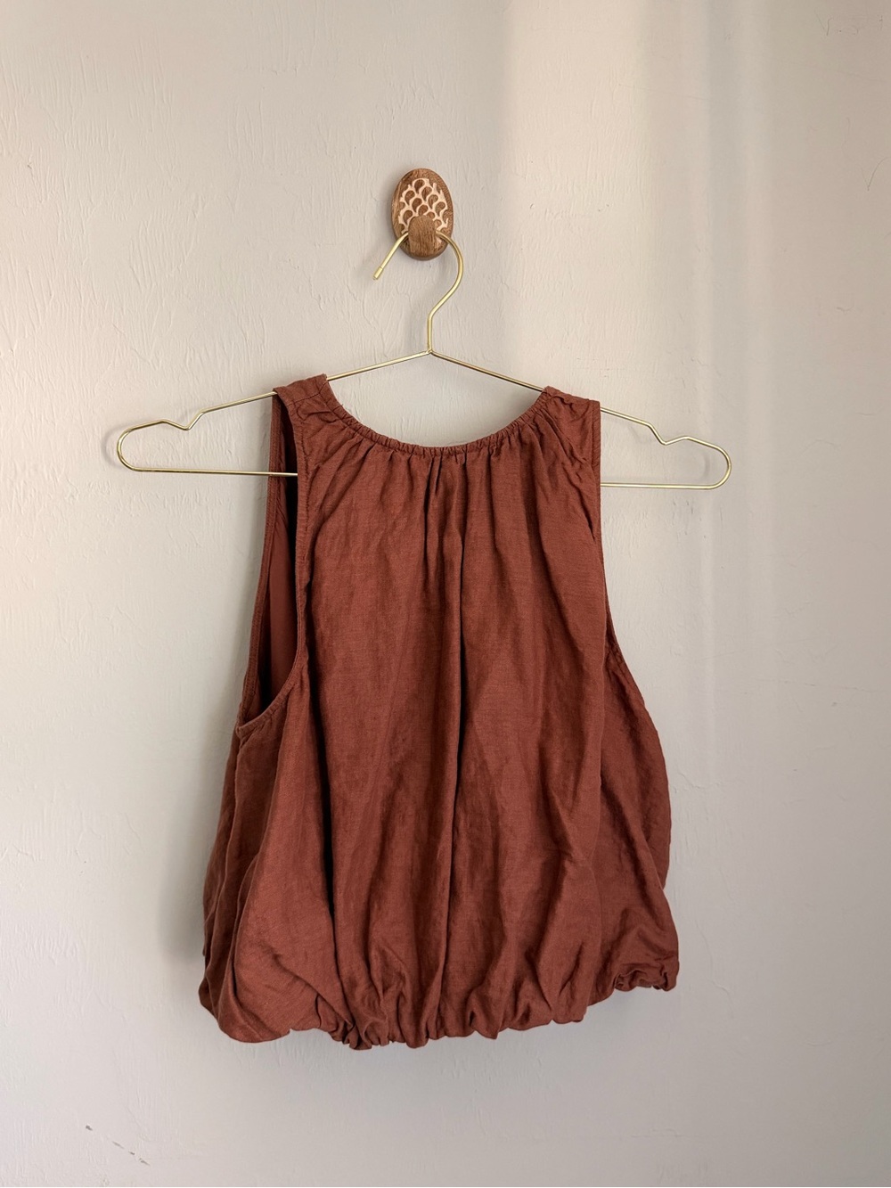 Women's Balloon Hem Tank Top